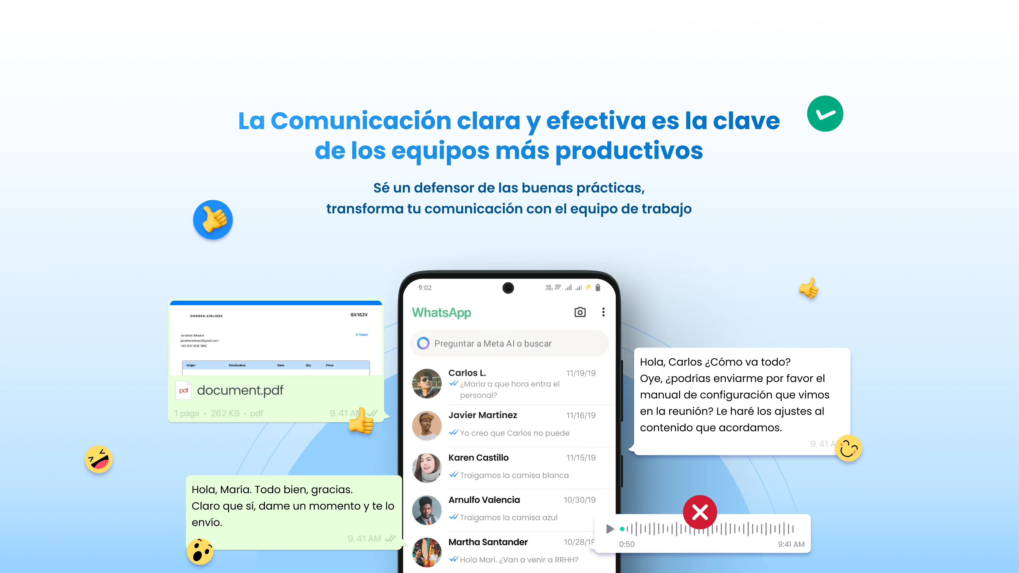 comunicación clara
